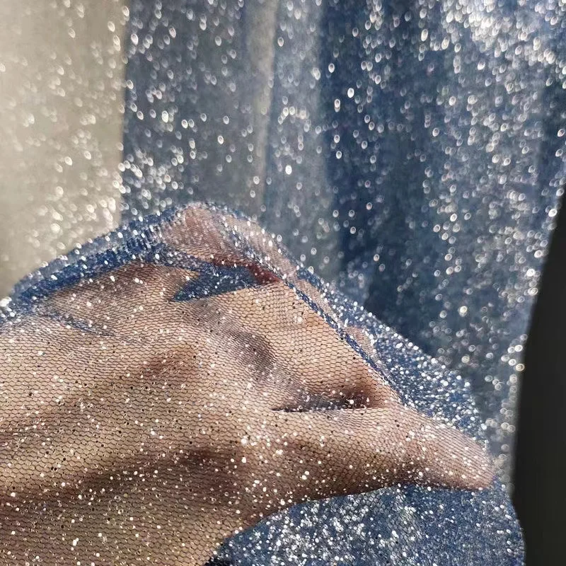 

Розовая разноцветная блестящая пряжа Серебряная сетка свадебный фон с блестками креативная скатерть свадебные аксессуары