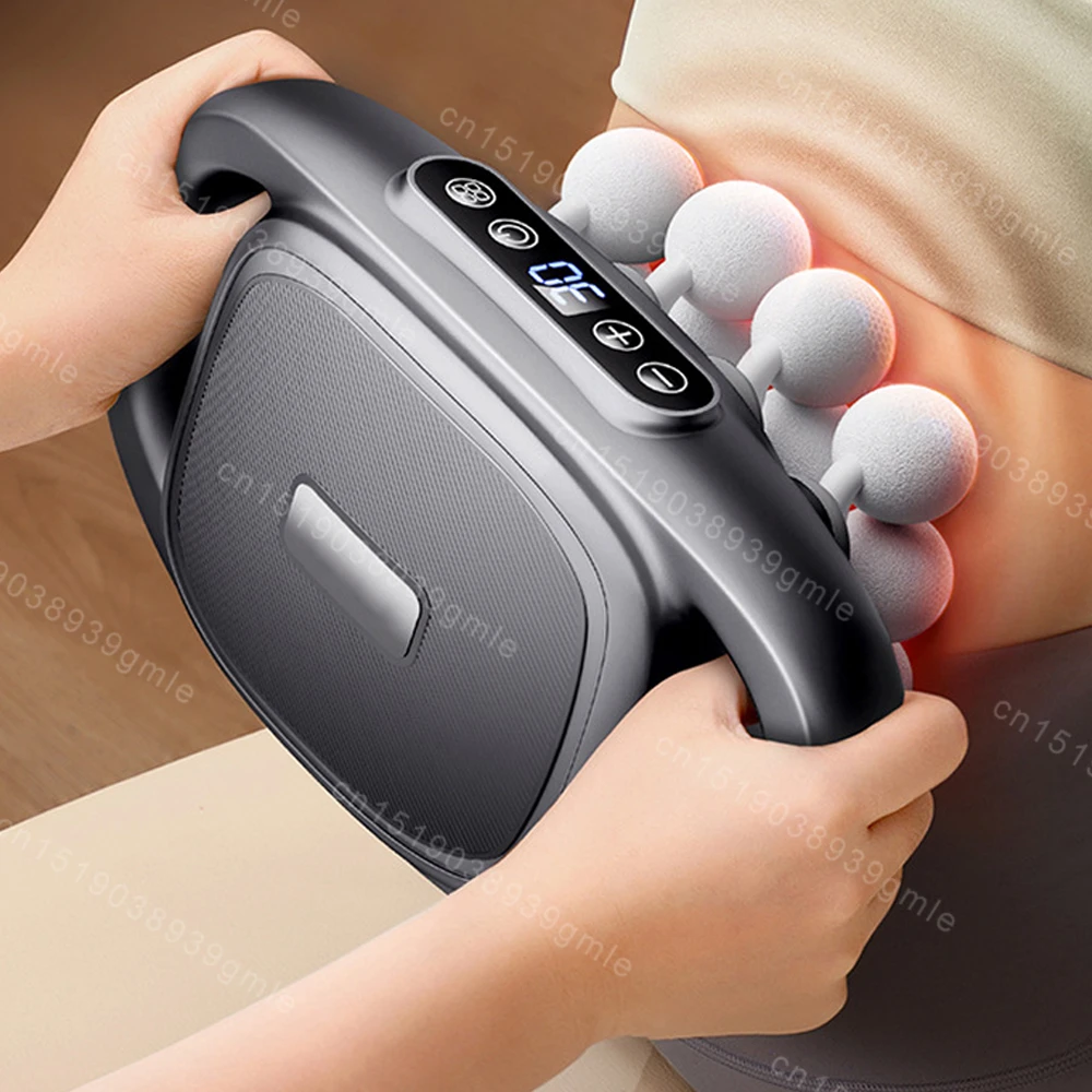 16-головочный фасциальный пистолет инфракрасный нагрев вибрационный массажный