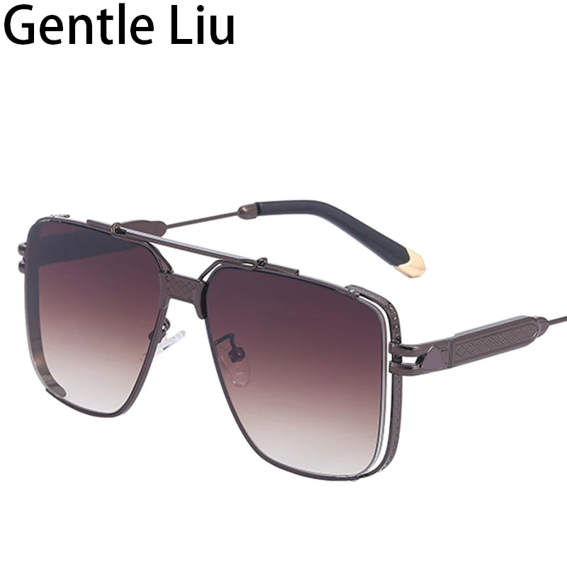 

Vintage Oversized Square Sunglasses Men 2022 Luxury Brand Big Frame Sun Glasses for Male Shades Eyewear Lentes De Sol Hombre