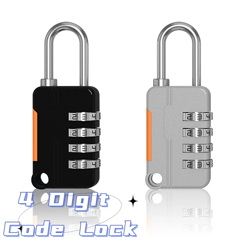 1/2 шт. замок с 4-значным кодом для багажа