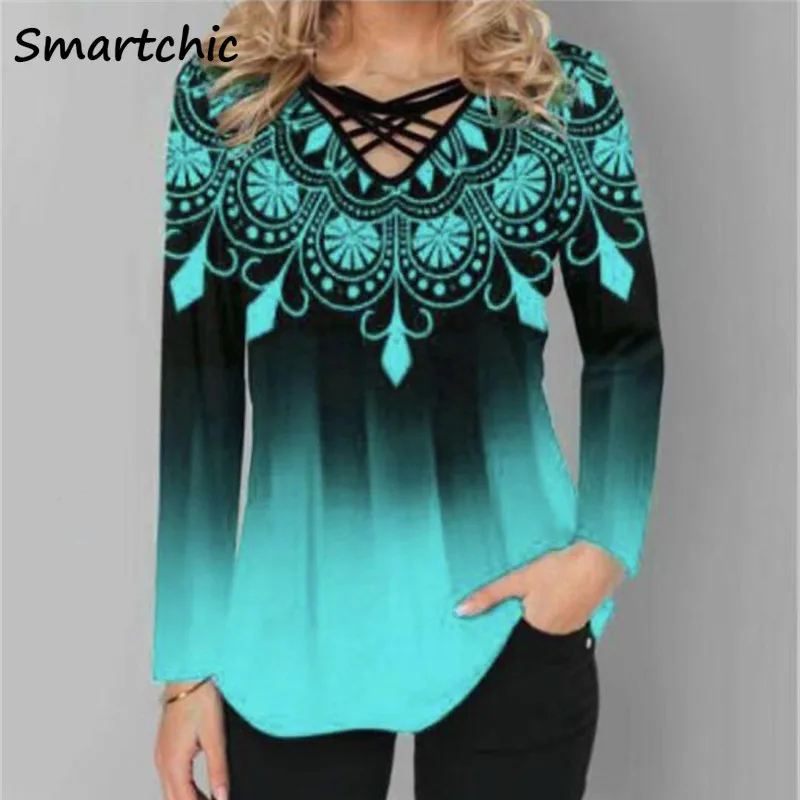 

Женский весенний пуловер с длинным рукавом в стиле Харадзюку, блузка, женские футболки, рубашки с градиентным принтом, повседневный Топ, Вес...