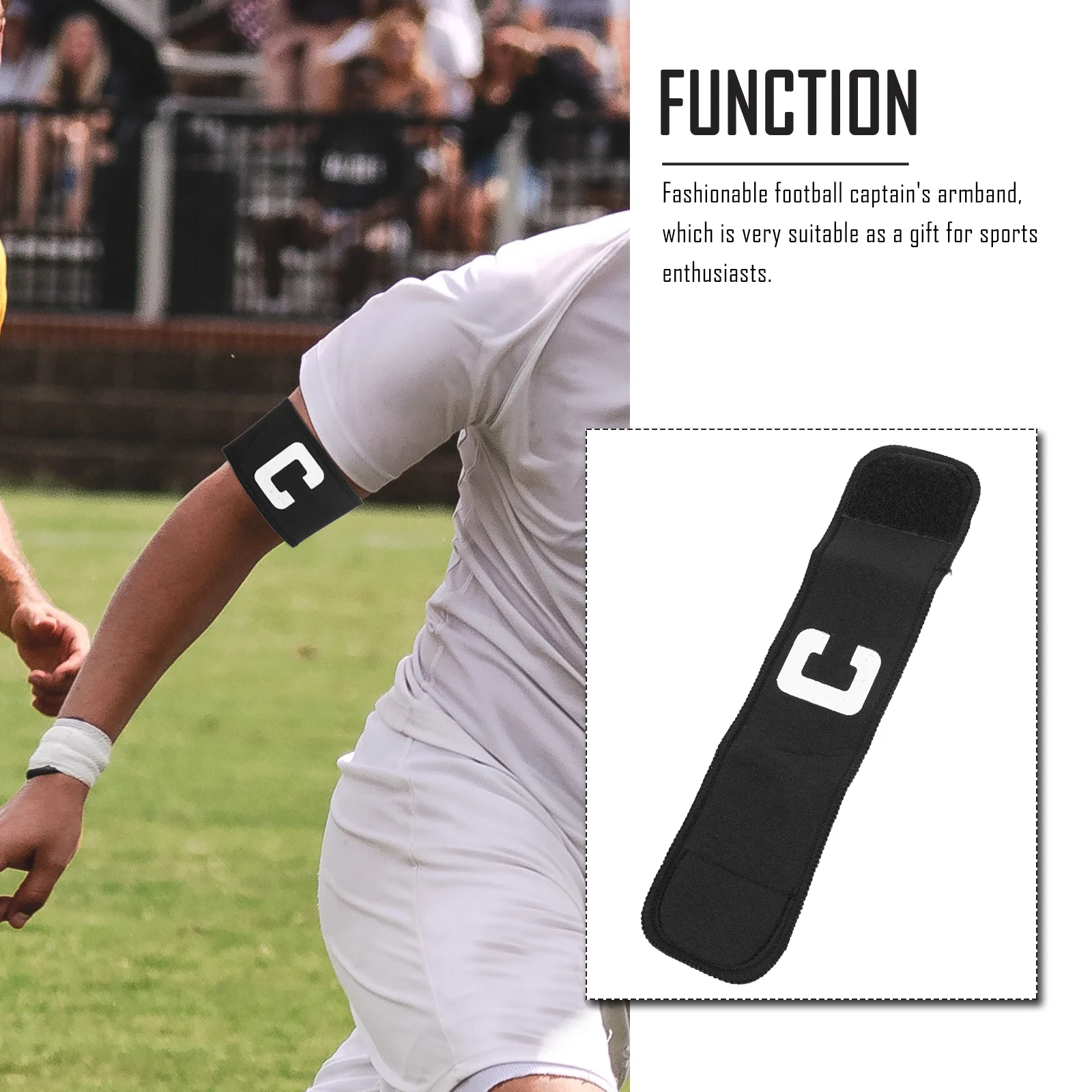 3-шт. Повязка капитана. Практичный эластичный браслет. Хоккейный знак Футбольный
