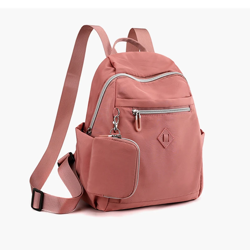 Водонепроницаемый нейлоновый дорожный рюкзак для женщин стильный Повседневный
