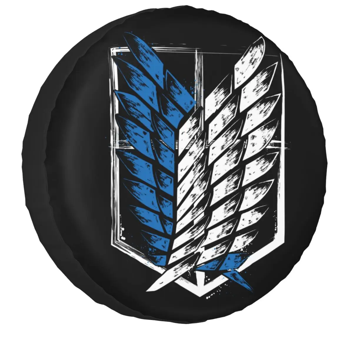 

Attack On Titan Spare Tire Cover Bag Pouch for Jeep Hummer Wings of Freedom Dust-Proof Car Wheel Covers 14" 15" 16" 17" Inch