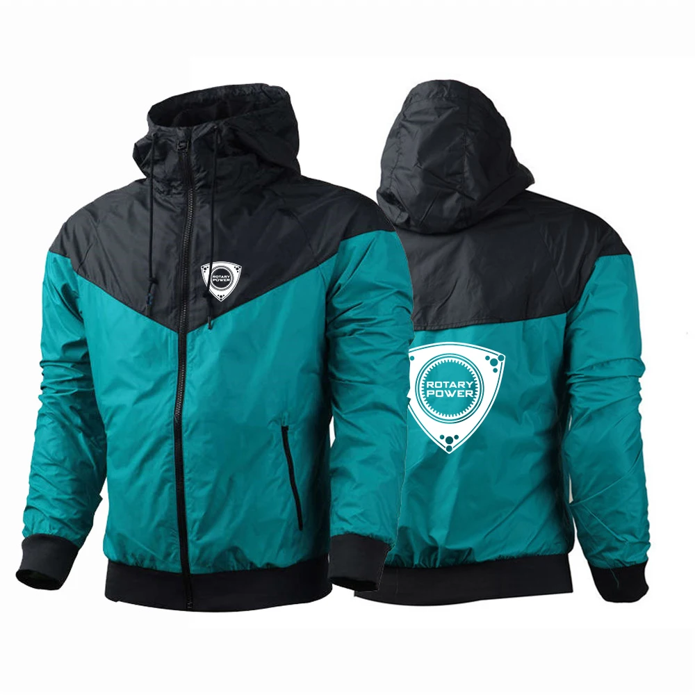 2024 новая мужская ветровка Mazda с вращающимся принтом весенне-осенняя в стиле