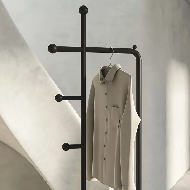 Настенная Золотая вешалка для одежды напольная Современная стойка в спальню