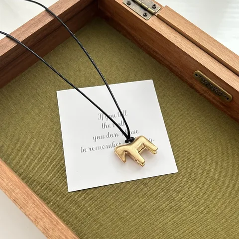 Металлическое ожерелье с кулоном в виде лошади Brand N