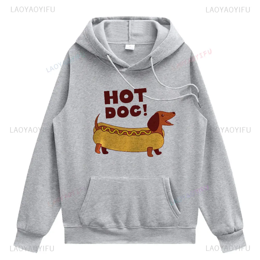 Толстовки с капюшоном для собак и таксы женский топ длинными рукавами рисунком