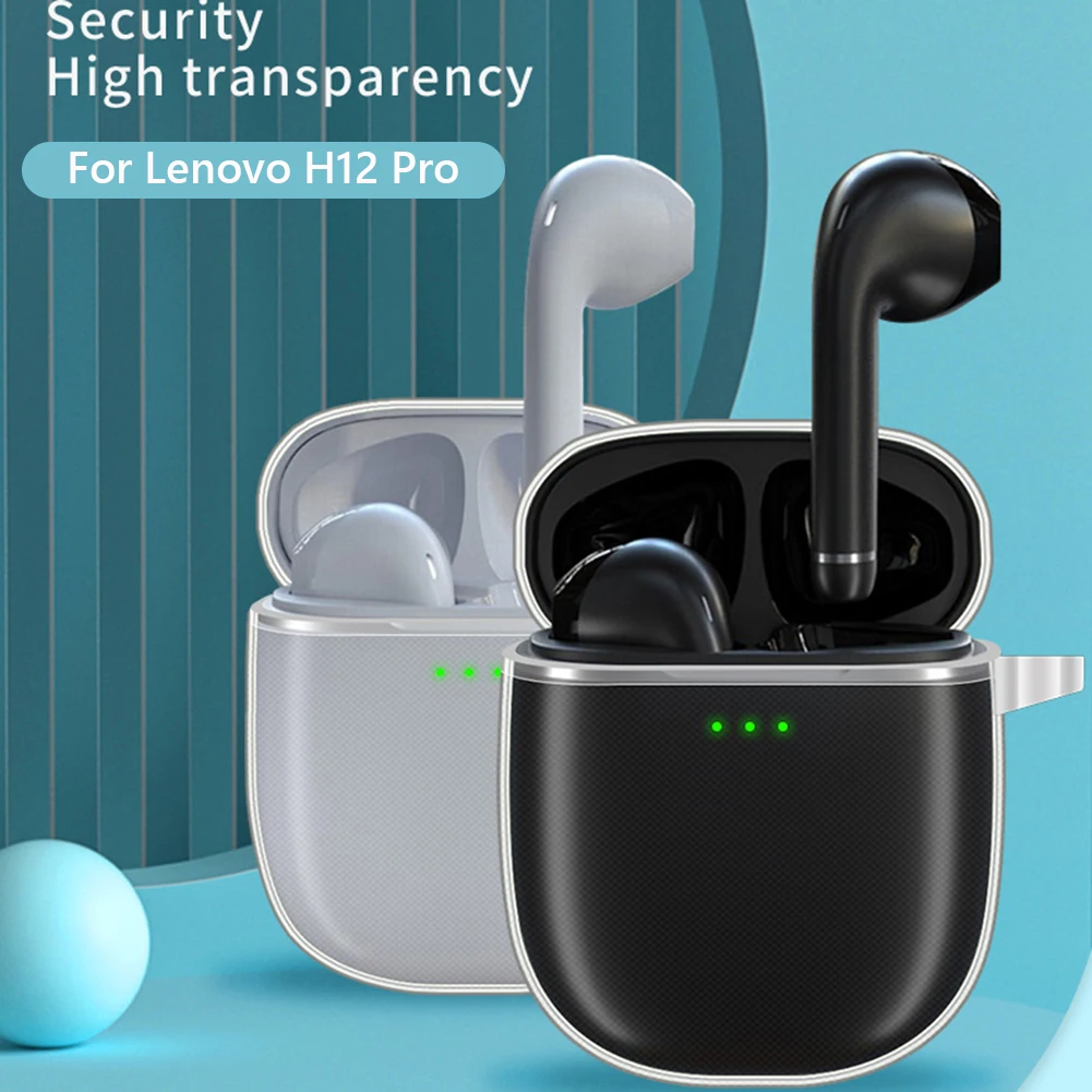

Чехол для беспроводных наушников с поддержкой Bluetooth для Lenovo H12 Pro, защитный чехол для наушников, гарнитура, защитный чехол, аксессуар