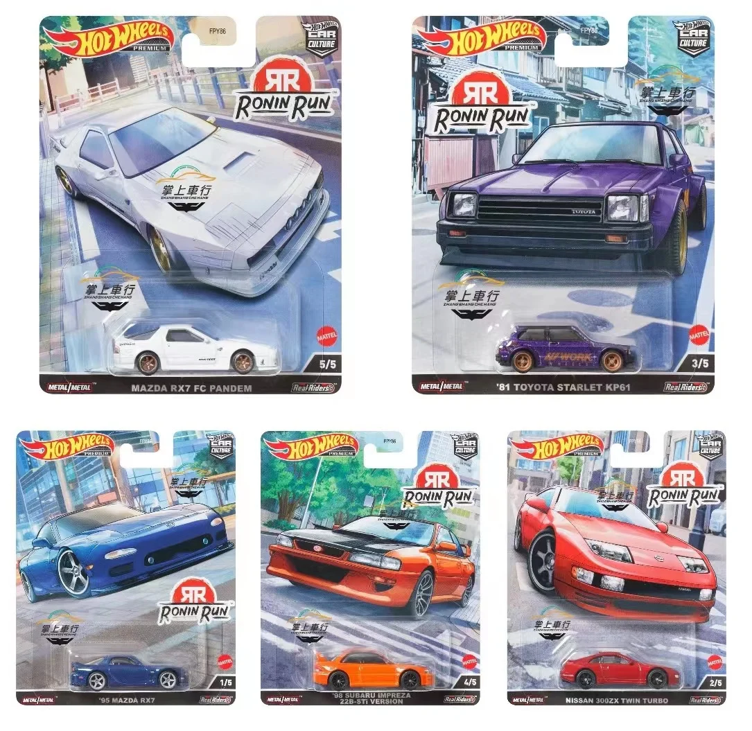 Оригинальный автомобиль Hot Wheels культура RONING RUN Мини автомобили Hotwheels 1/64 NISSAN MAZDA RX7 Toyota модель автомобиля Рождественский подарок игрушка для мальчика