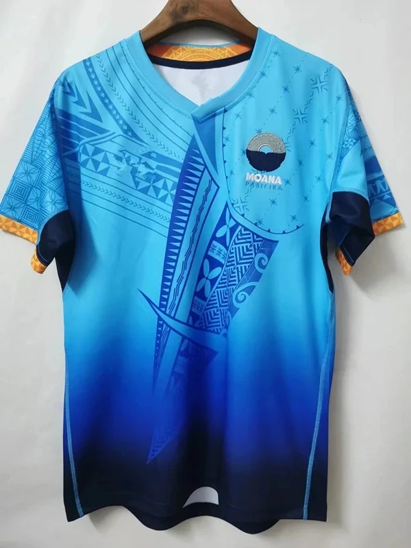 

2022/23 Moana Pasifika Home регби рубашка Джерси size
