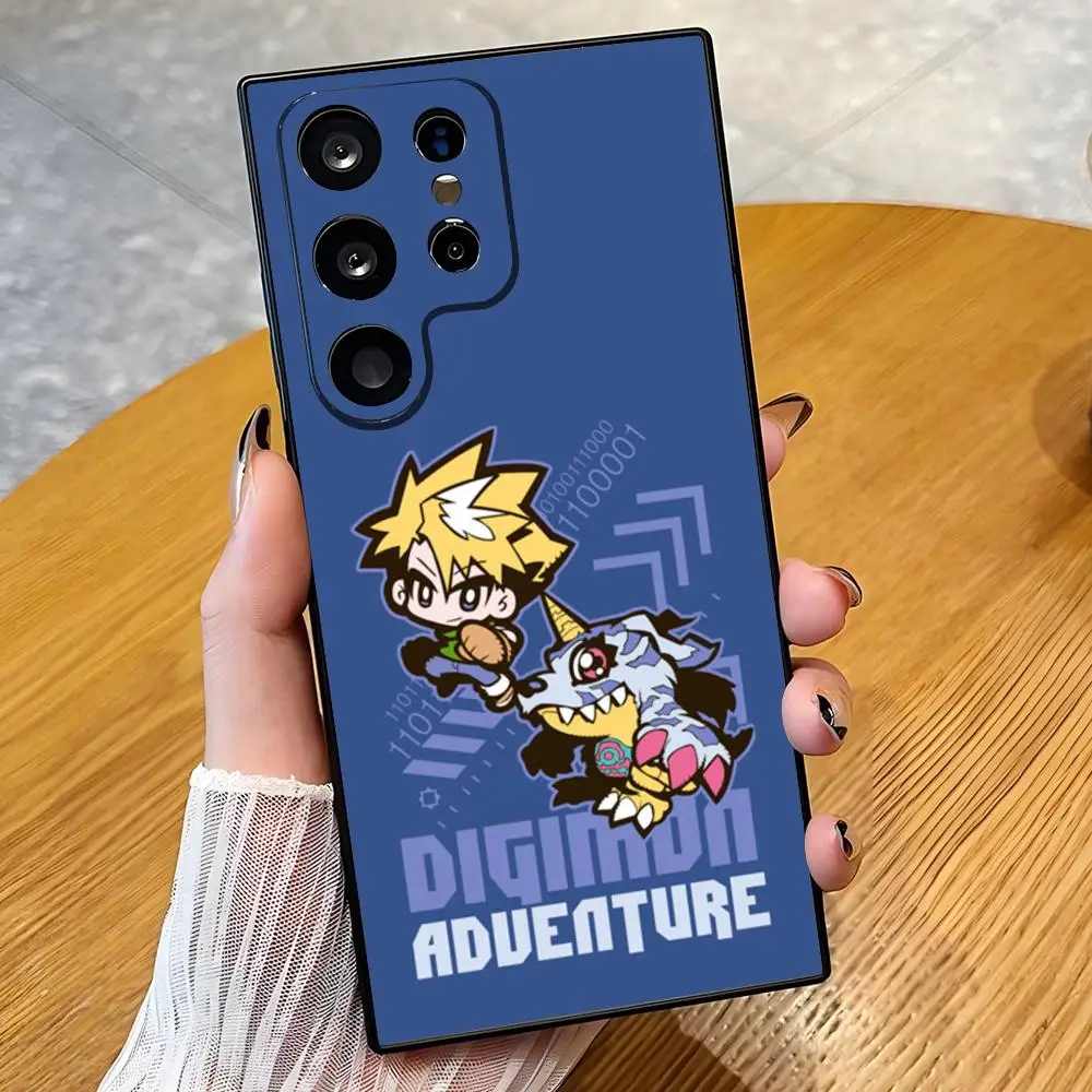 Фото Чехол для телефона Digimon Adventure для Samsung S26 S25 Edge S24 S23 S22 Ultra Plus Fe A57 A37 A17 A56 5G, силиконовый чехол. №2