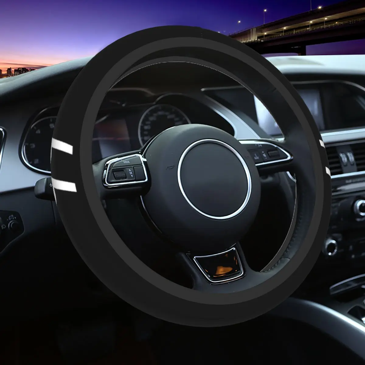 

37-38 Car Steering Wheel Cover Hunter X Hunter Universal Kurapika Killua Number Car-styling Fashion Automobile Accessory