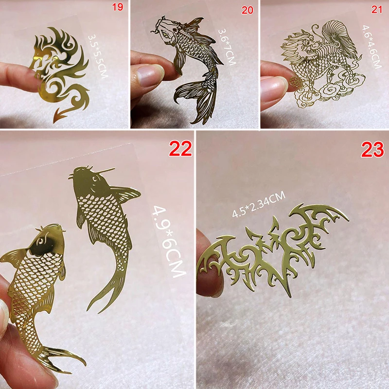 

3PCS Dragon Phoenix Car Stickers Decals Eagle Emblem Car Sticker Diy Auto Decoration Accessories