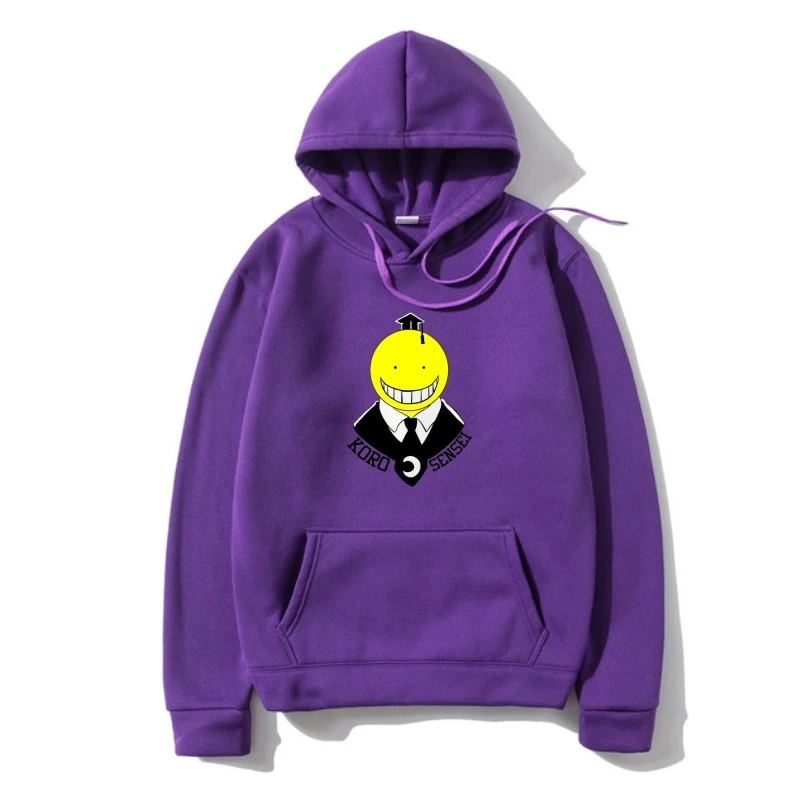 

Koro Sensei Outerwear Assassination Classroom Hoody Funny Anime Cosplay Hoodys Men'S 37Th 30Th 40Th 50Th Birthday Hoody