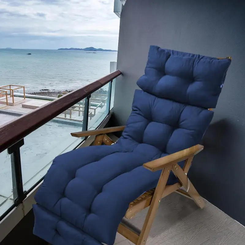 

Rocking Chair Cushion,Garden Patio Sun Lounger Cushion,Long Recliner Reclining Chair Pad,Indoor Outdoor Chaise Lounger Cushion