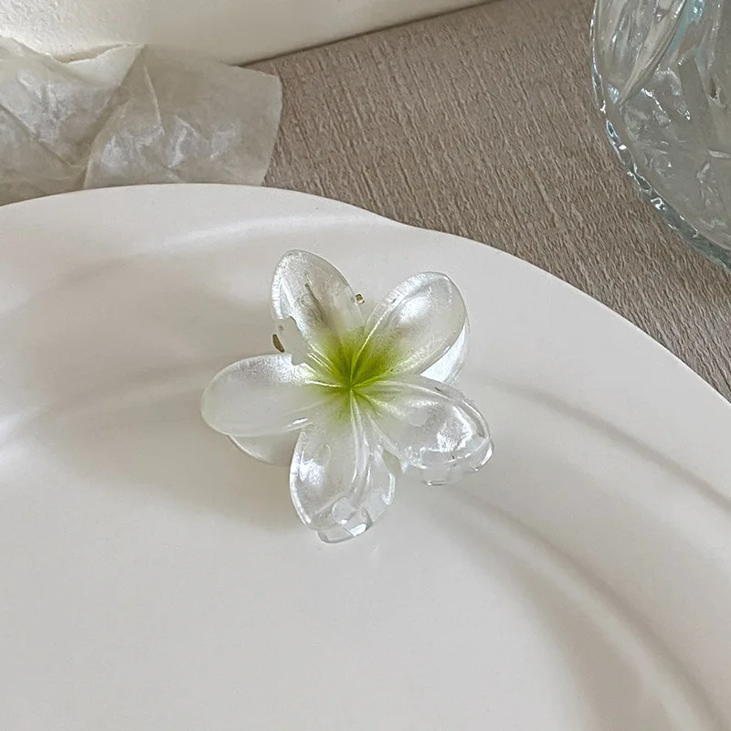 Маленькая заколка для волос с цветком яйца женская на затылке новый градиент