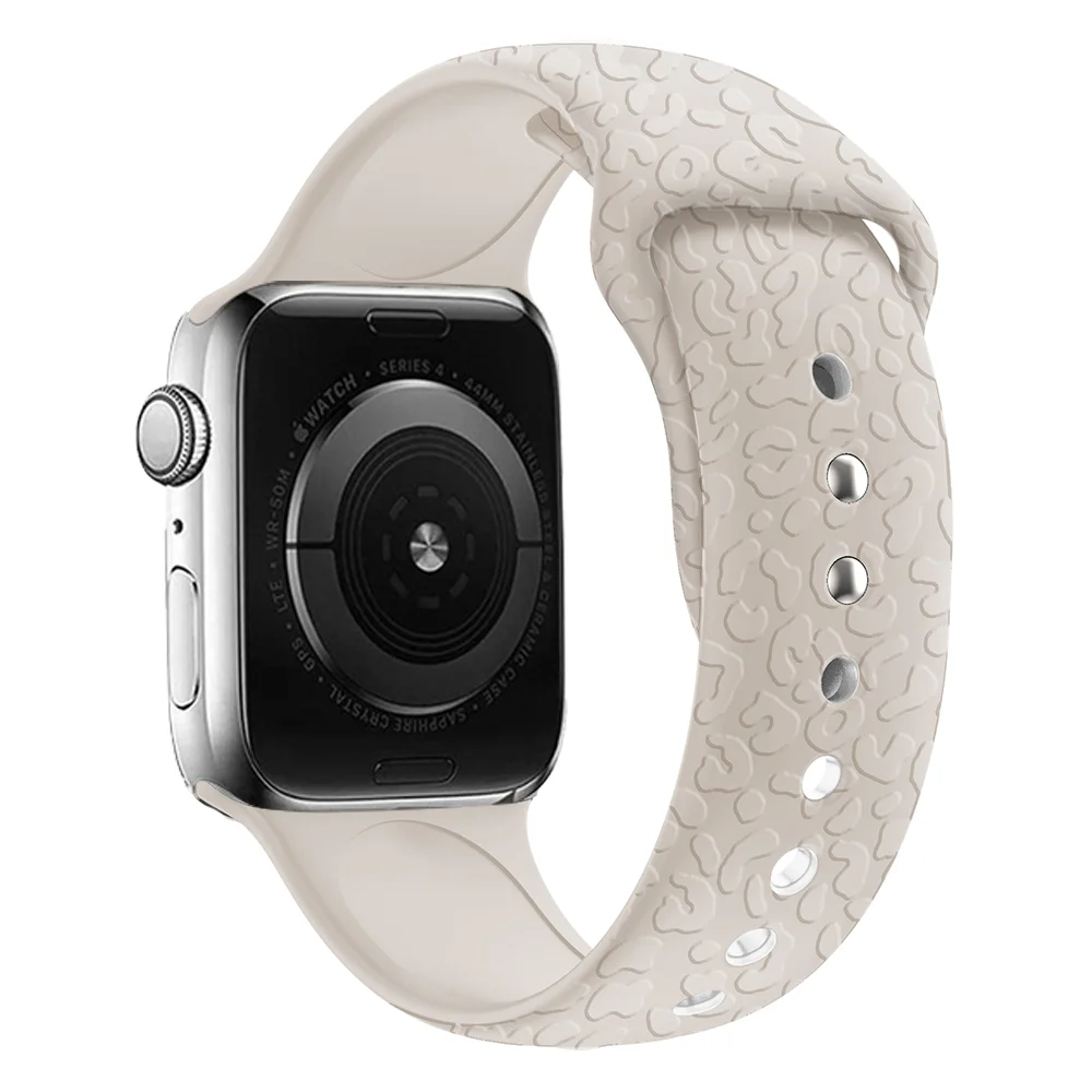 Silicone strap For Apple Watch band 44mm 45mm ultra 49mm 41mm 40mm 42mm 3D Printed correa bracelet iWatch series 7 8 6 5 8 SE 3