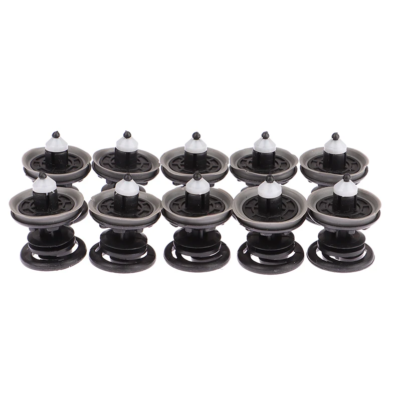 

10 шт. автомобильные фиксаторы нажимного типа для бампера, крыла, зажимы для Golf 6/Sagitar/Magotan/CC/Passat/Tiguan/Touran