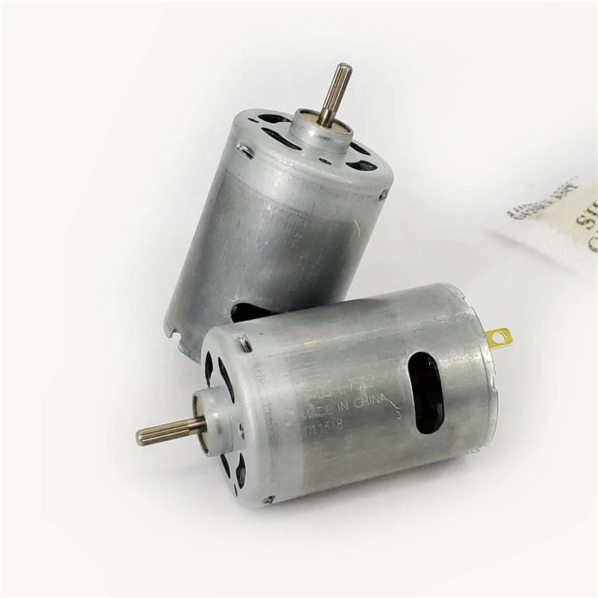 

10pcs RS-540SH-7522 DC Motor 7.4V 9.6V 6V-12V 30000RPM High Speed Power Electric Tools threaded shaft