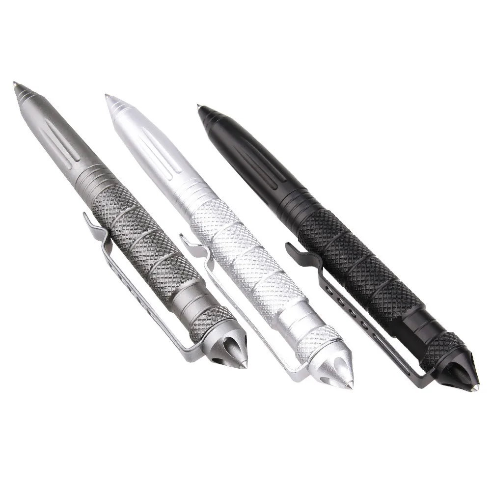

Random Color High Quality Defense Personal Tactical Pen Self Defense Pen Tool Multipurpose Aviation Aluminum Non-Slip Portable