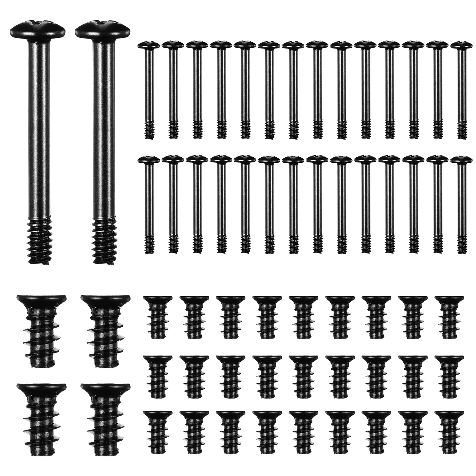 

Balacoo 60pcs Computer Cooling Fan Mount Screws Case Fan Long Short Screws Set
