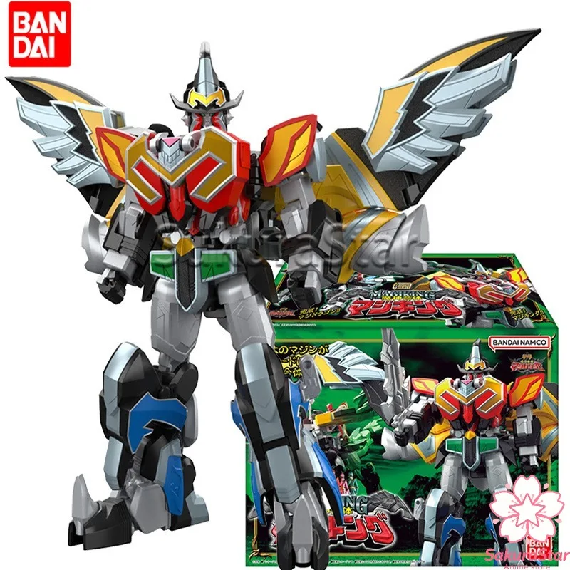 Фото В наличии: Коллекционная сборная фигурка Bandai SMP Mahou Sentai Magiranger MagicKing, 17,5 см, аниме-модель, игрушка №1