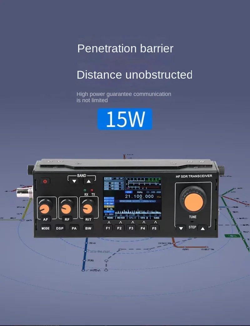 Новинка оригинальное коротковолновое радио со встроенным аккумулятором Ач -