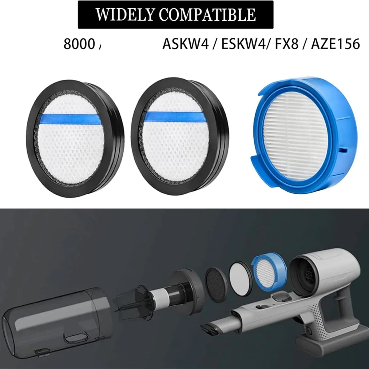 Аксессуары Сменный фильтр для AEG 8000 Electrolux EFP91835 900 фильтры предварительного