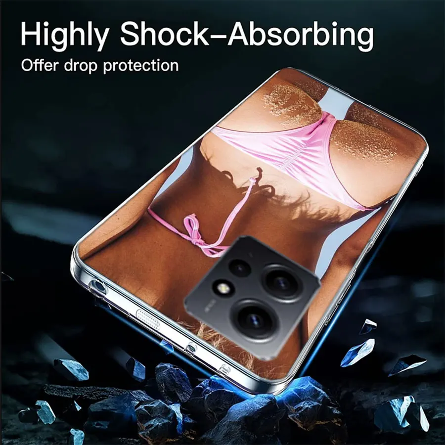 Прозрачный чехол для Xiaomi Redmi Note 11 11S 11T 11E 10 10S 9 9S 9T 8 8T Pro 7 K70 K60 K20