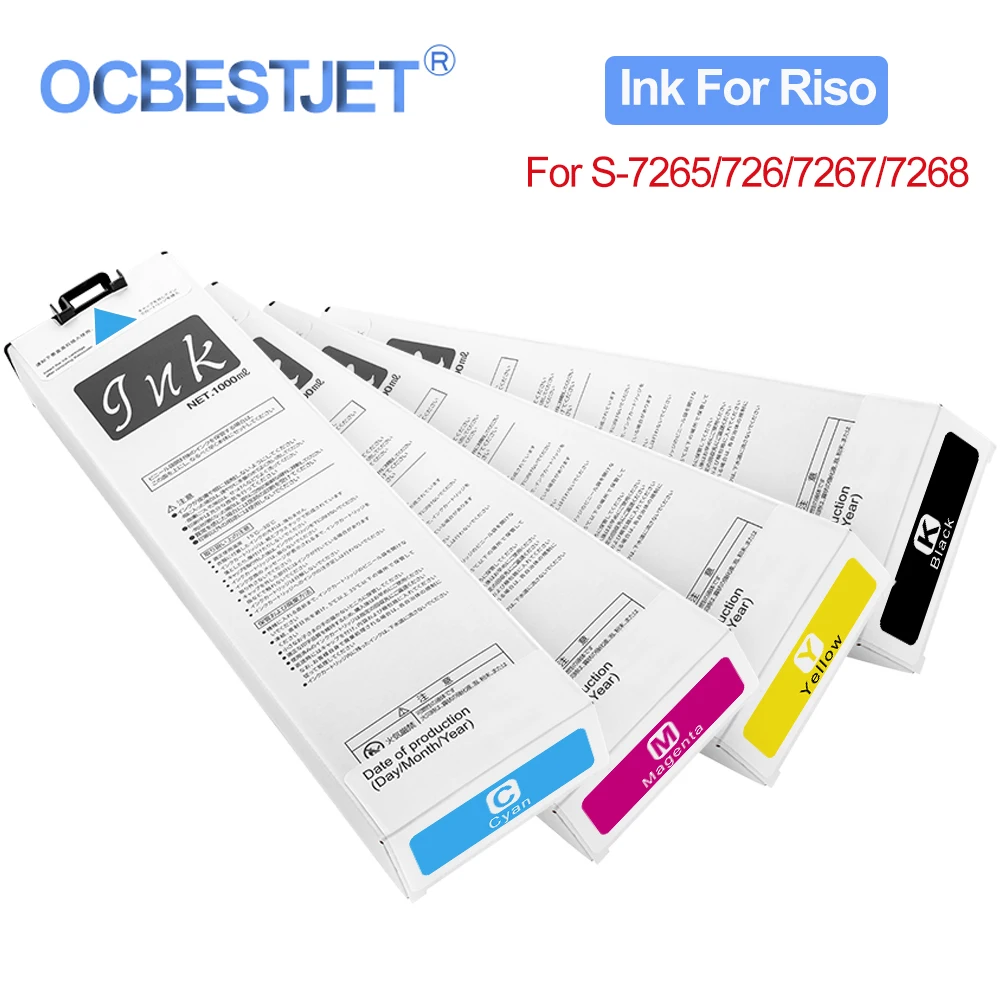 Cartucho de Tinta Compatível para Iso Comcolor Fw1230r Fw5230r Fw5231r Fw5000r Impressora a Jato de Tinta Cores Optinal