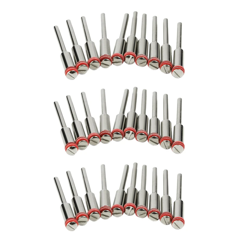 

30Pcs 3.0Mm Handle/Steel Screw Mandrel Shank Cutter-Off Holder Rotary Accessories Tools
