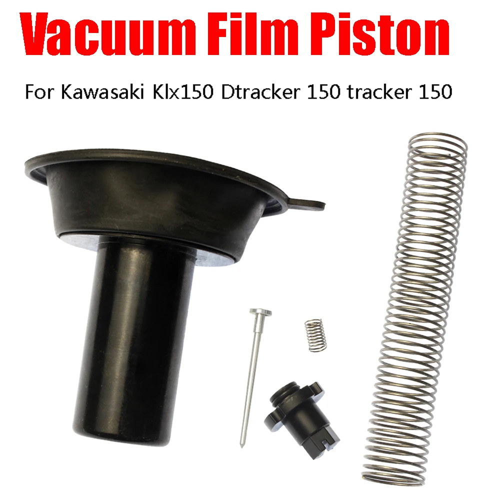 

Carburetor Carb Repair Kit Plunger Film Vacuum Needle For Kawasaki Klx150 Dtracker 150 tracker 150