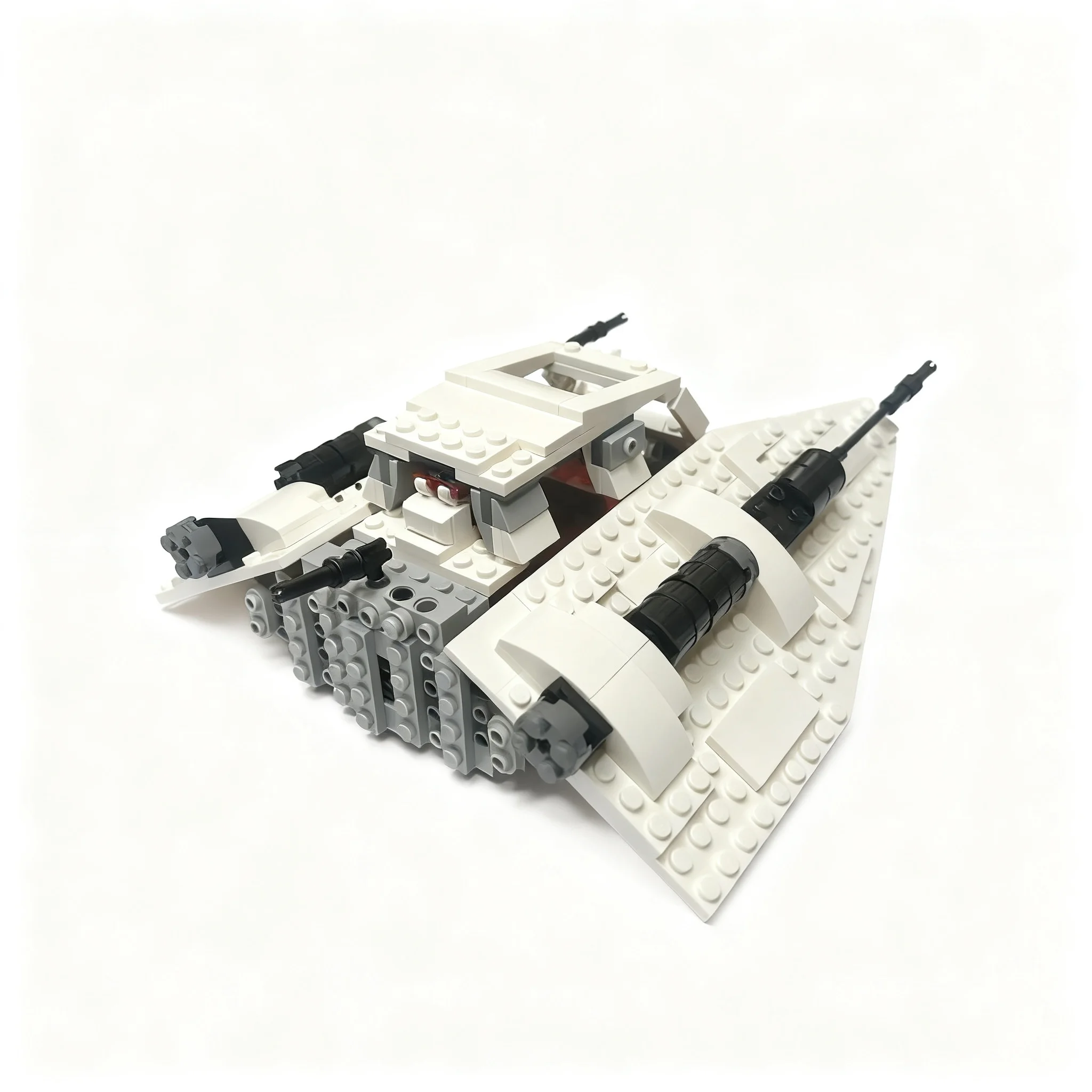 330 деталей MOC Snowspeeder, альтернативная сборка с использованием модели Star Battle, конструктор, игрушка, рождественский подарок, архитектурное искусство, сборка. (art.: 3920dcd512414) - 3920dcd512414