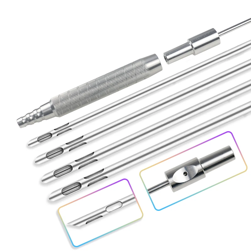 

1pcs Slope Incision Cannula Fat Transplantation Needle Liposuction Micro Cannula Fat Removel Tools