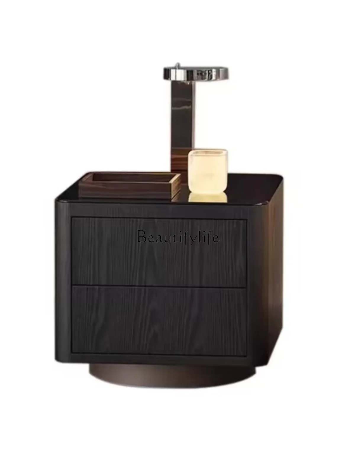 Итальянский высококачественный прикроватный боковой шкаф креативный и слегка