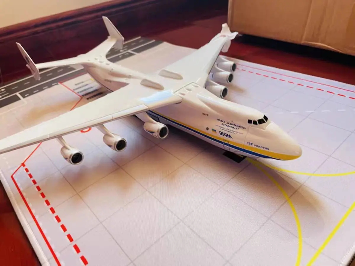 

Модель самолета аэромен анторов 225 An-225 мб-mriya, модель самолета Аэробус Катар, Боинг 747, модель самолета 22 см, модель 1:400, игрушка в подарок