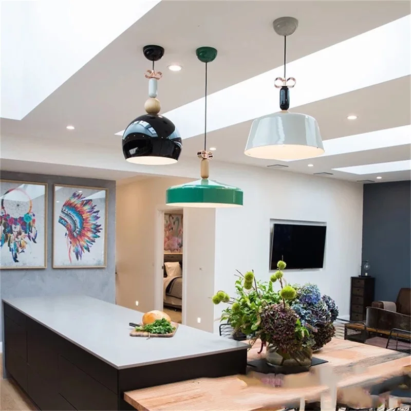 TYLA красочный подвесной фотосветильник современный простой для дома