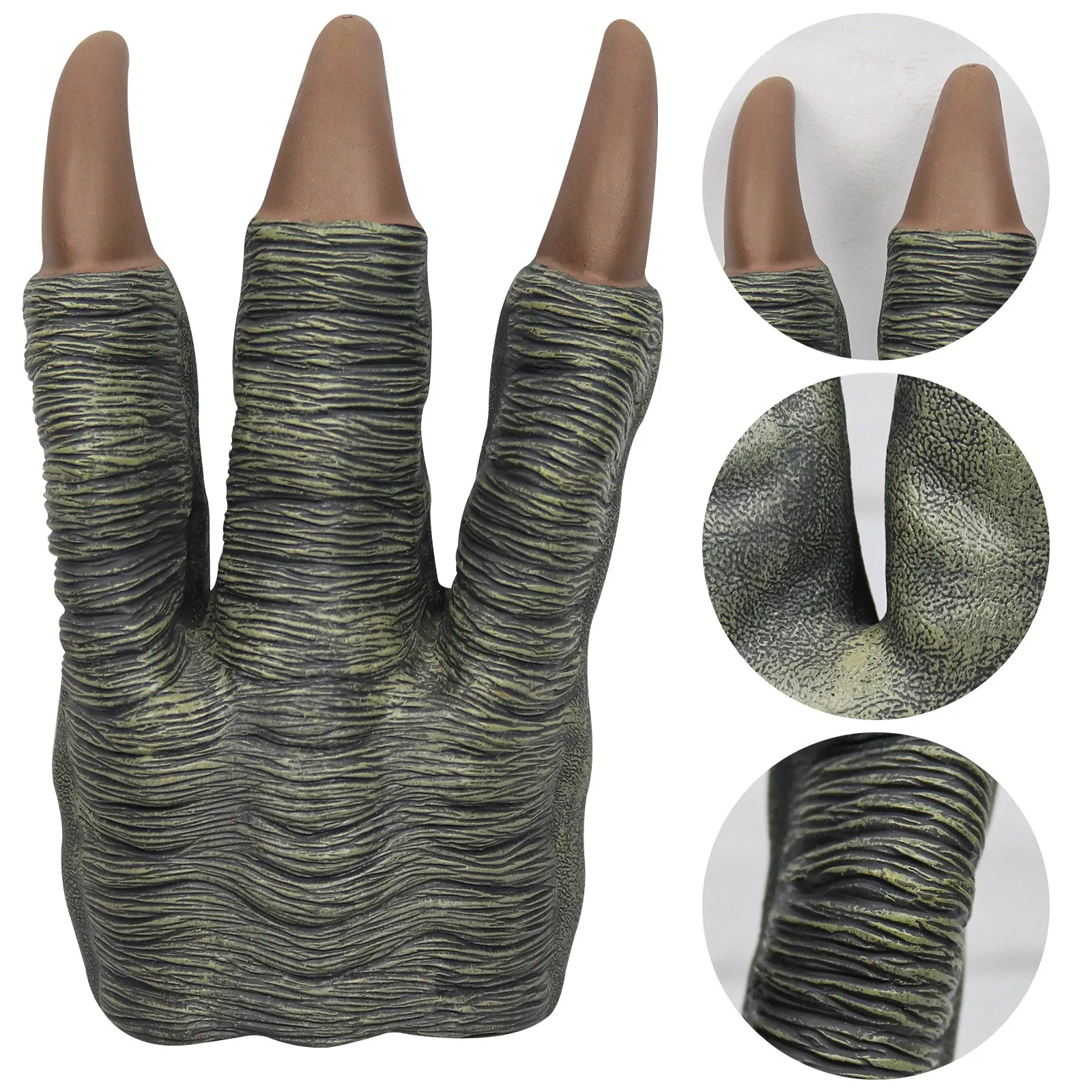 

Мягкие перчатки в виде динозавра для мальчиков, косплей, боевая игра, модель Хэллоуин, руки оборотеня, детские игрушки, реквизит для трюка, п...