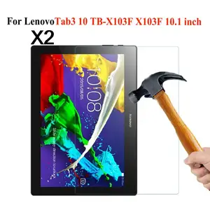 2PCS Tempered Glass For Lenovo Tab2 A10-70 A10-70F A10-70L A10-30 10.1 Tab 3 10 TB-X103F Tablet Screen Protector Glass Film