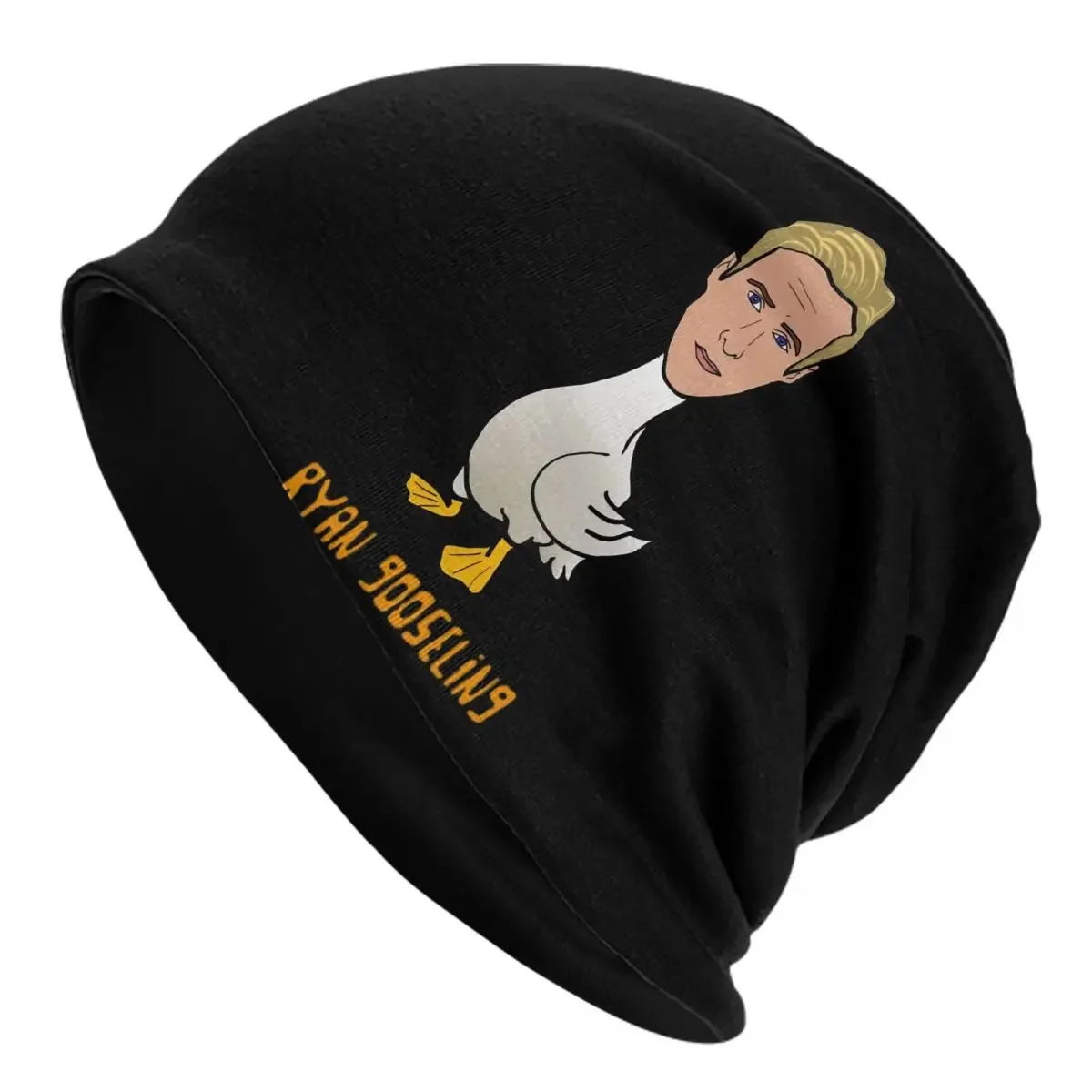 Пародия Ryan Gooseling осенне-зимние шапки Skullies забавная шапка-бини Gosling унисекс теплая