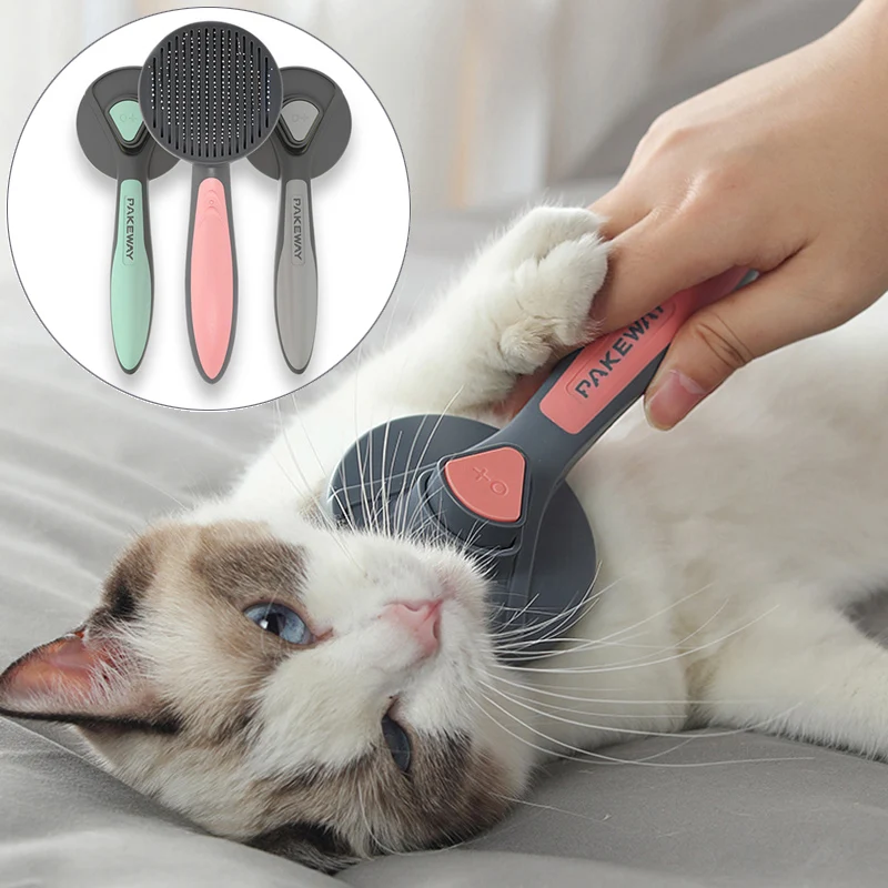 

Расческа для собак и кошек, автоматическая щетка для груминга домашних животных, удаление шерсти