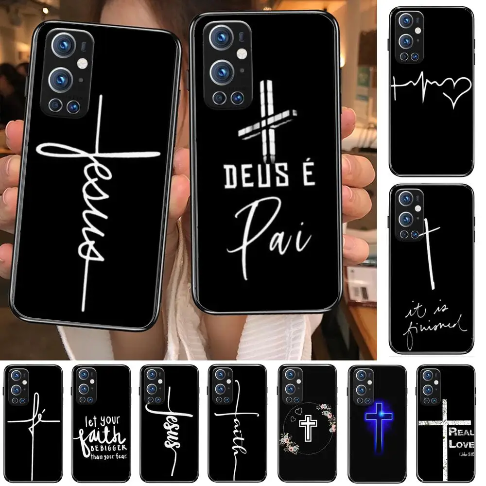 

Faith Christian Religious Jesus For OnePlus Nord N100 N10 5G 9 8 Pro 7 7Pro Case Phone Cover For OnePlus 7 Pro 1+7T 6T 5T 3T Cas