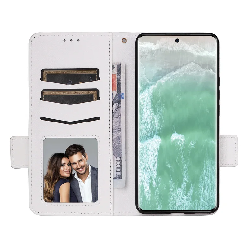 Чехол-бумажник с рисунком личи для OPPO Reno 11 5G глобальной боковой пряжкой Reno11 чехол