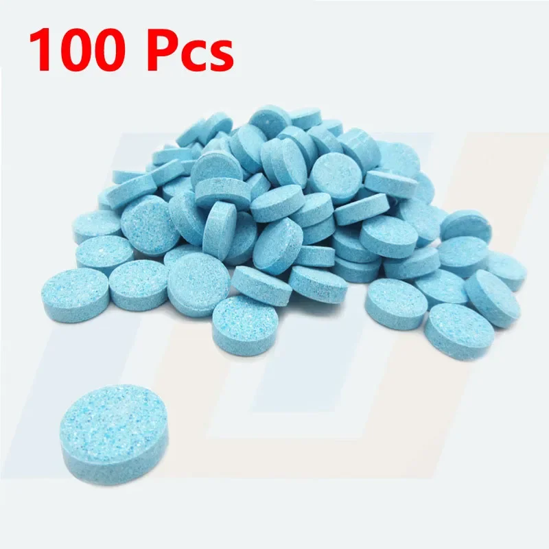 

100 Pcs/SET Car Effervescent Washer tablet Auto Glass Washing Tablet Car Windscreen Cleaner Windscreen Glass Cleaning Tablet
