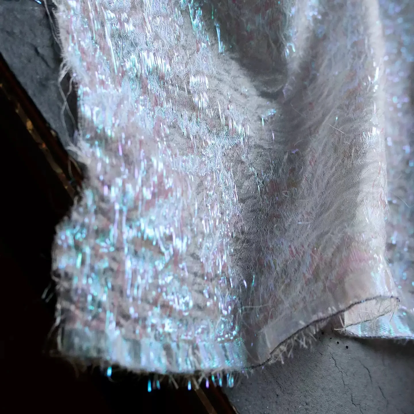 Фото Ткань Dream Color Shiny с 3D-текстурой и плиссировкой для китайской одежды, декораций для сцены, модных украшений и поделок своими руками №5