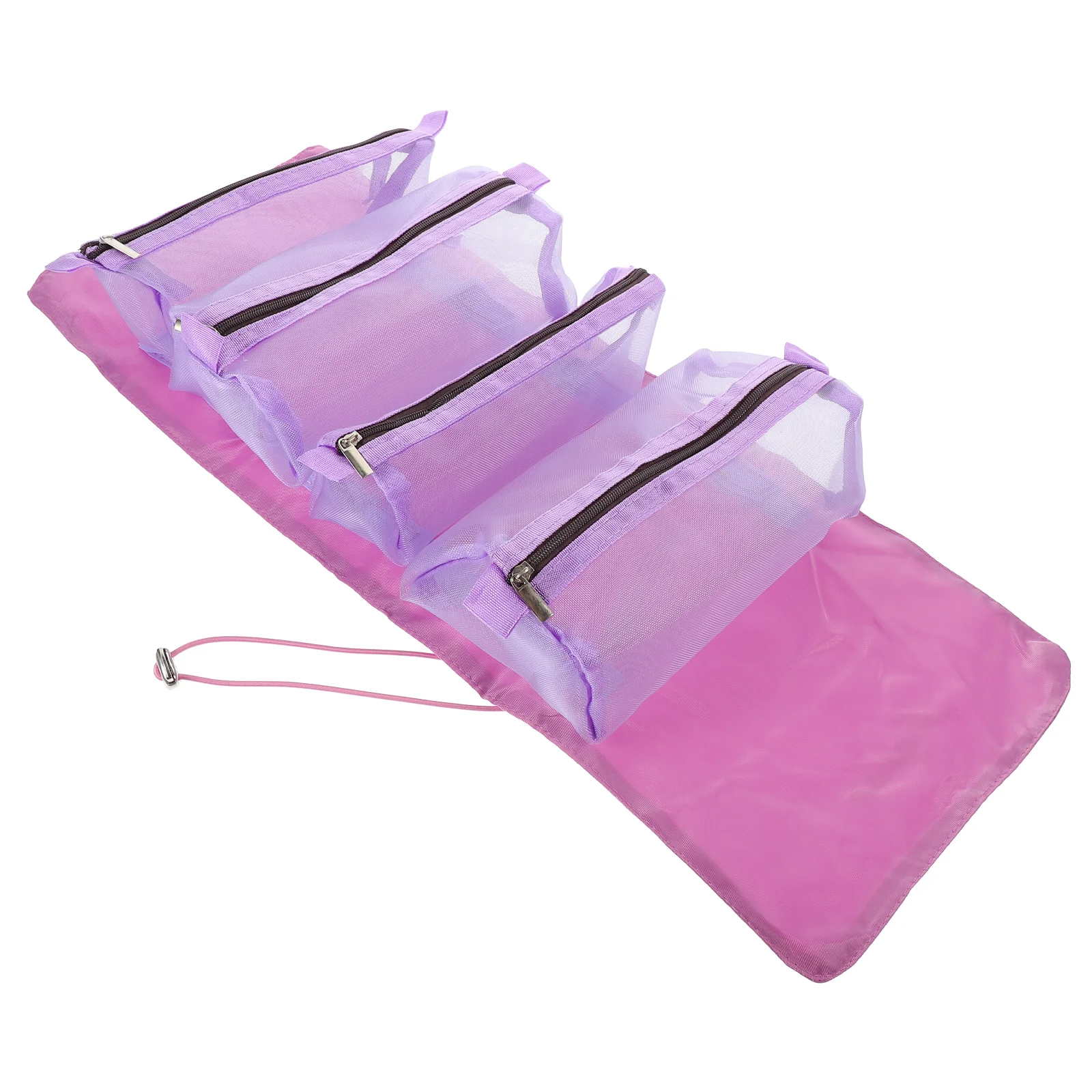 

Folding Makeup Bag 4-in-1 Hanging Makeup Bag Travel Bag Detachable Toiletry Bag for Women
