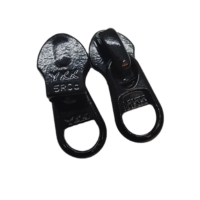 

50pcs/Lot Non-lock 5# 8# 10# YKK RC Coil Nylon Zipper Slider Pull Head Tent Bag Box Repair Tailor Sewing Accessories