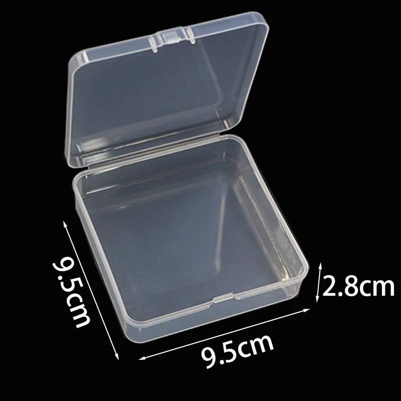 

Пластиковый прозрачный контейнер для мелочей 4,5-9,5 см