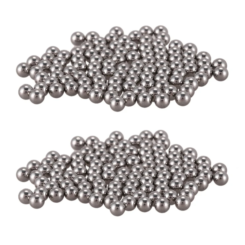 

200 Pcs 3Mm Diameter Steel Bike Bicycle Bearing Ball Spares